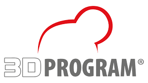 Logo de 3D Program, fabricante de juegos infantiles y equipamiento urbano.