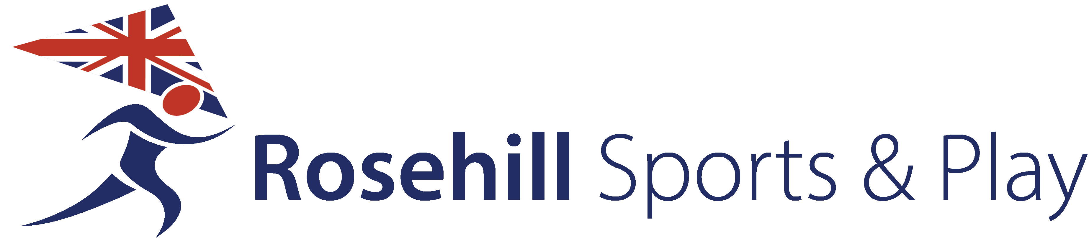 Logo de Rosehill Sport & Play, fabricante de pavimentos continuos de caucho TPV para áreas de juego.